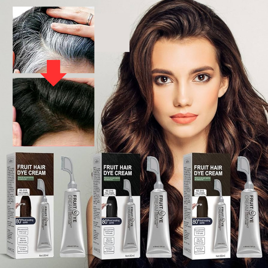 Farba na siwe włosy (Szczoteczka w zestawie)